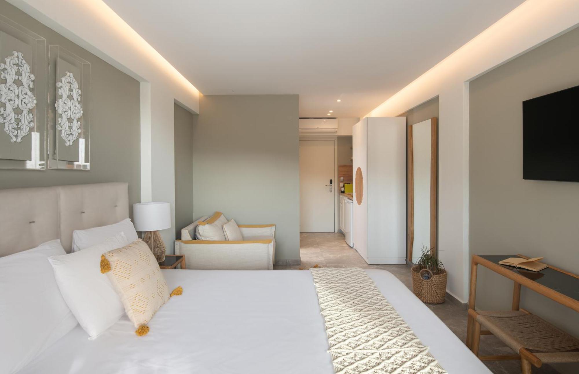 Ikies Apollon Boutique Hotel サルティ エクステリア 写真
