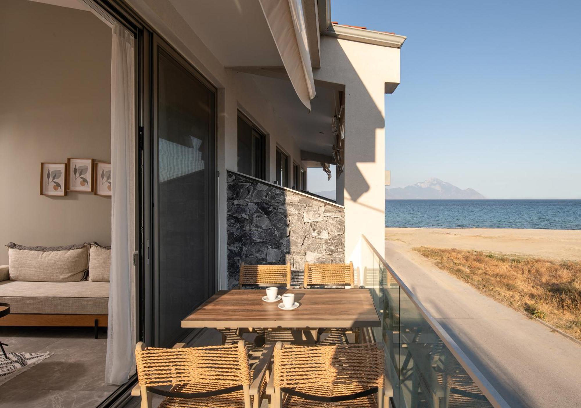 Ikies Apollon Boutique Hotel サルティ エクステリア 写真